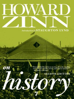 cover image of Howard Zinn on History